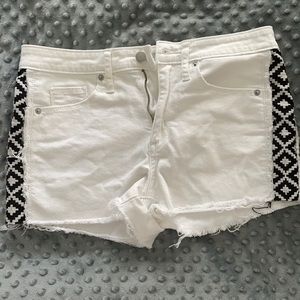 White shorts